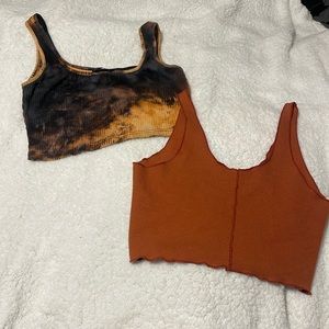 SHEIN cropped tank 2 piece bundle